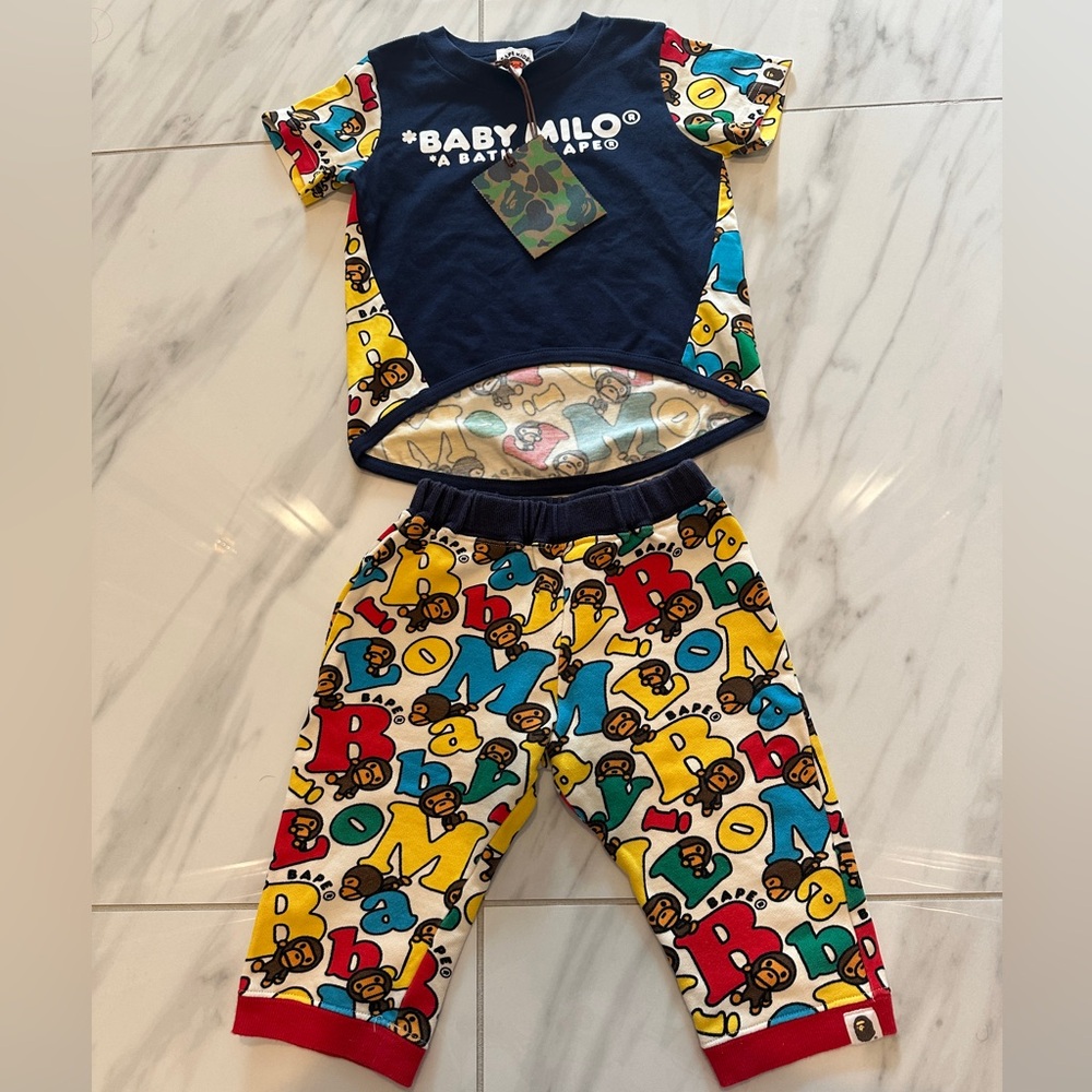Bape Kids Bodysuit - Navy, Yellow, Red, Blue